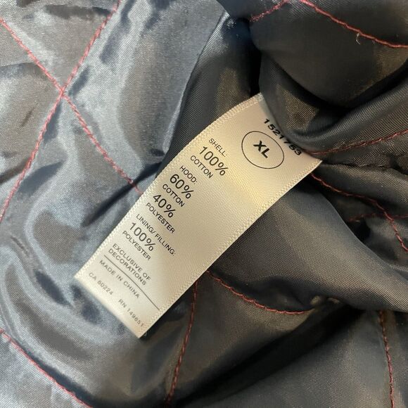 Legendary Outfitters Men’s Shirt Jacket Hood Snap Button Black Red XL New - Picture 7 of 8